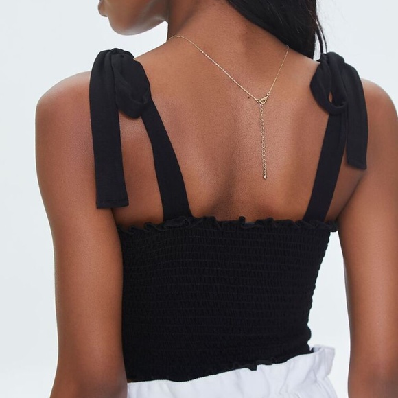 NWT BLACK CROP TOP! - Picture 3 of 5